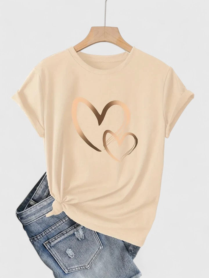 Tineke | Comfortabele Korte Mouwen T-Shirt