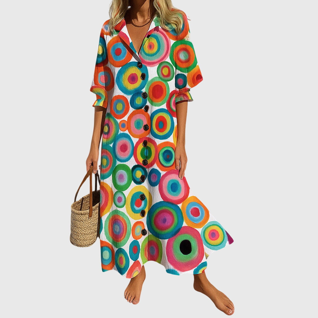 Heleen | Elegante Slankmakende Jurk