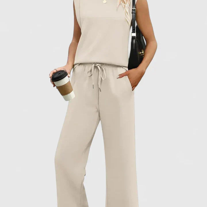 Saskia | Comfortabele Tweedelige Set