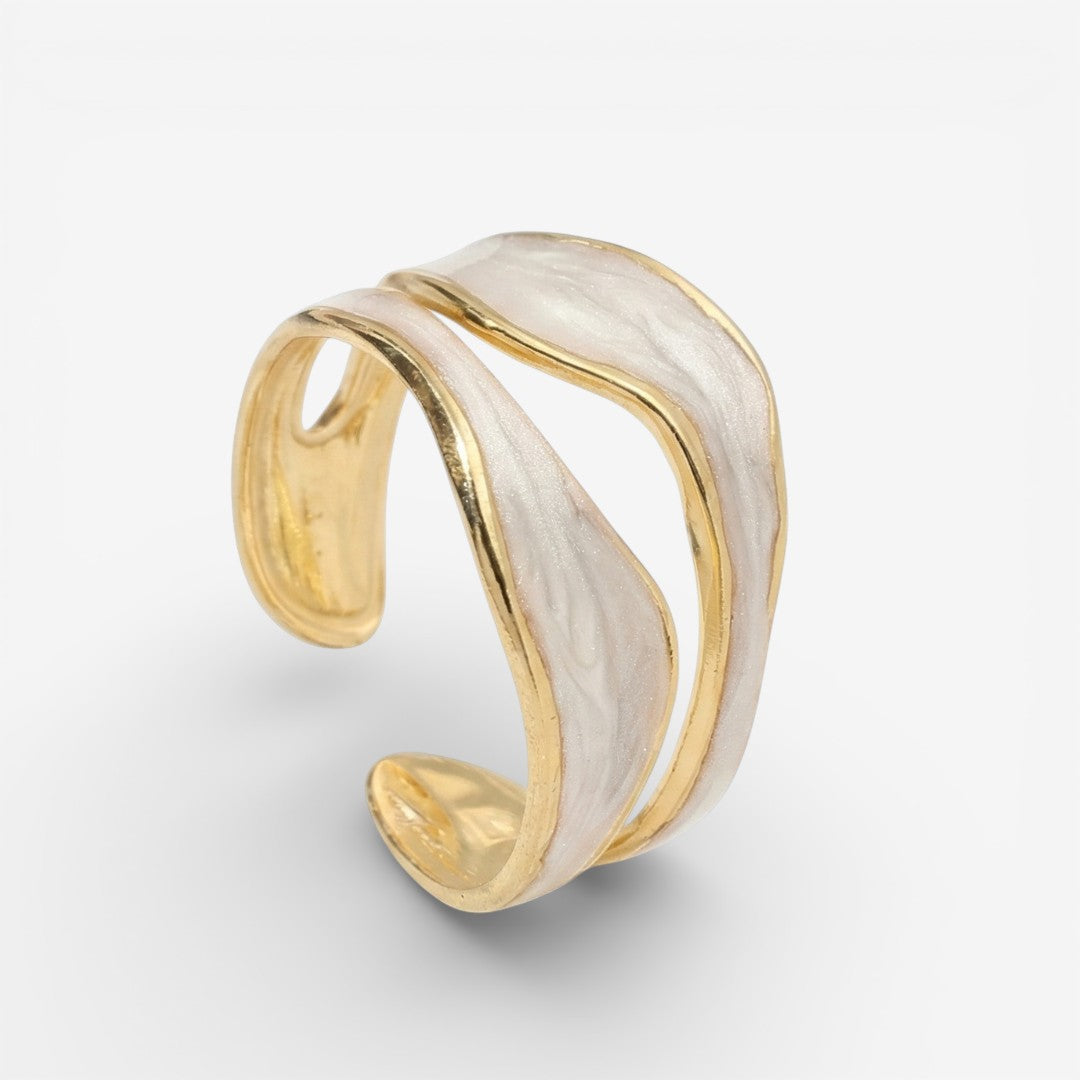 Dröm - Vintage ring in wit goud