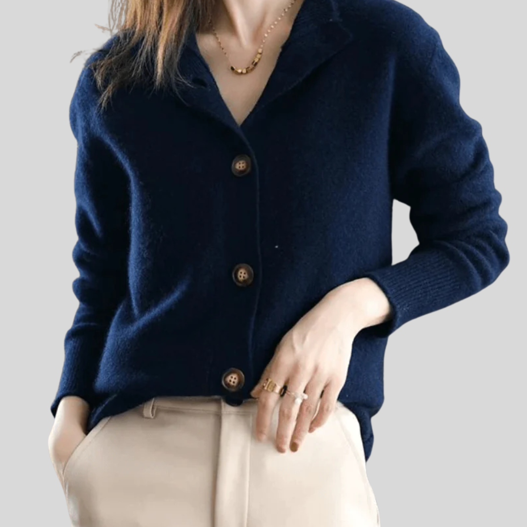 Luna | Retro Stijl Kasjmier Vest