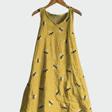 Jurk met Bijenprint