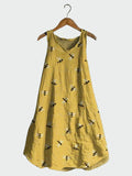 Jurk met Bijenprint