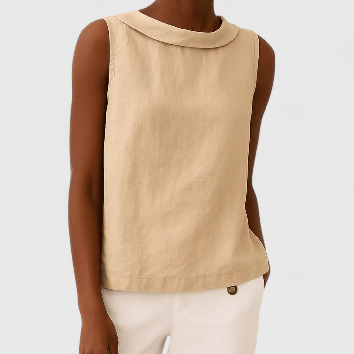 Lydia | Elegante Top met Col