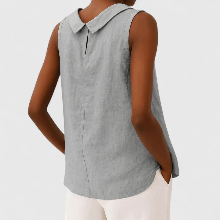 Lydia | Elegante Top met Col