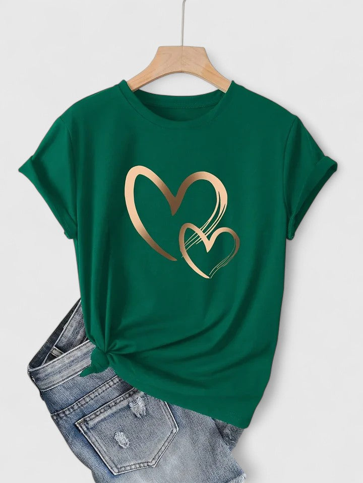Tineke | Comfortabele Korte Mouwen T-Shirt