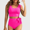 Aagje | Set van Hoge Taille Twee-Delige Bikini