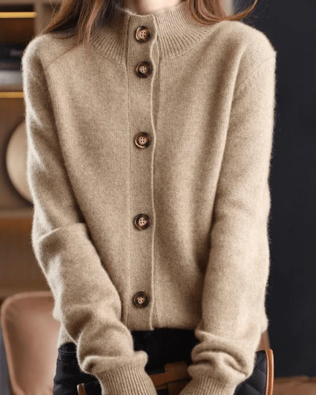 Luna | Retro Stijl Kasjmier Vest