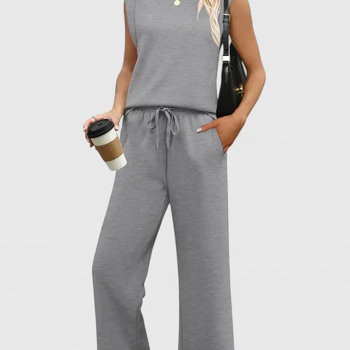 Saskia | Comfortabele Tweedelige Set