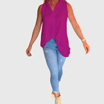 Monique | Mouwloos Top