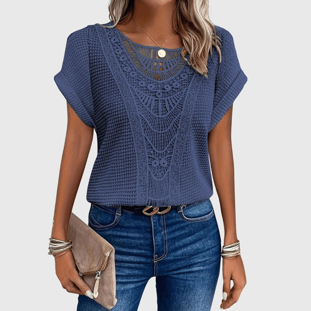 Inge | Elegante Blouse in Ibiza-Stijl