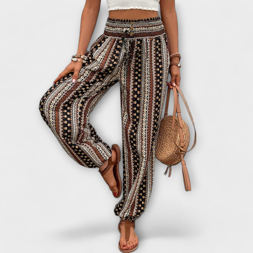 Wanda | Broek met Etnische Grafiek