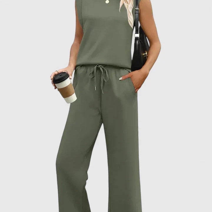 Saskia | Comfortabele Tweedelige Set