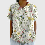 Wanda | Bloemen Blouse