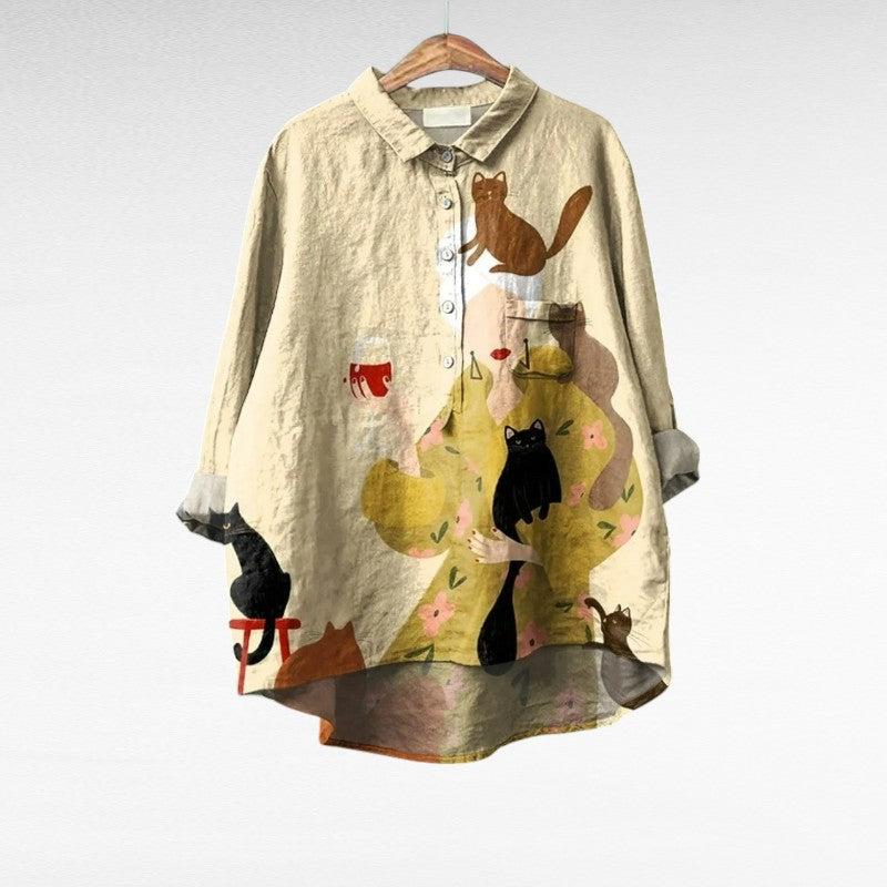 Tara | Elegante zomerblouse