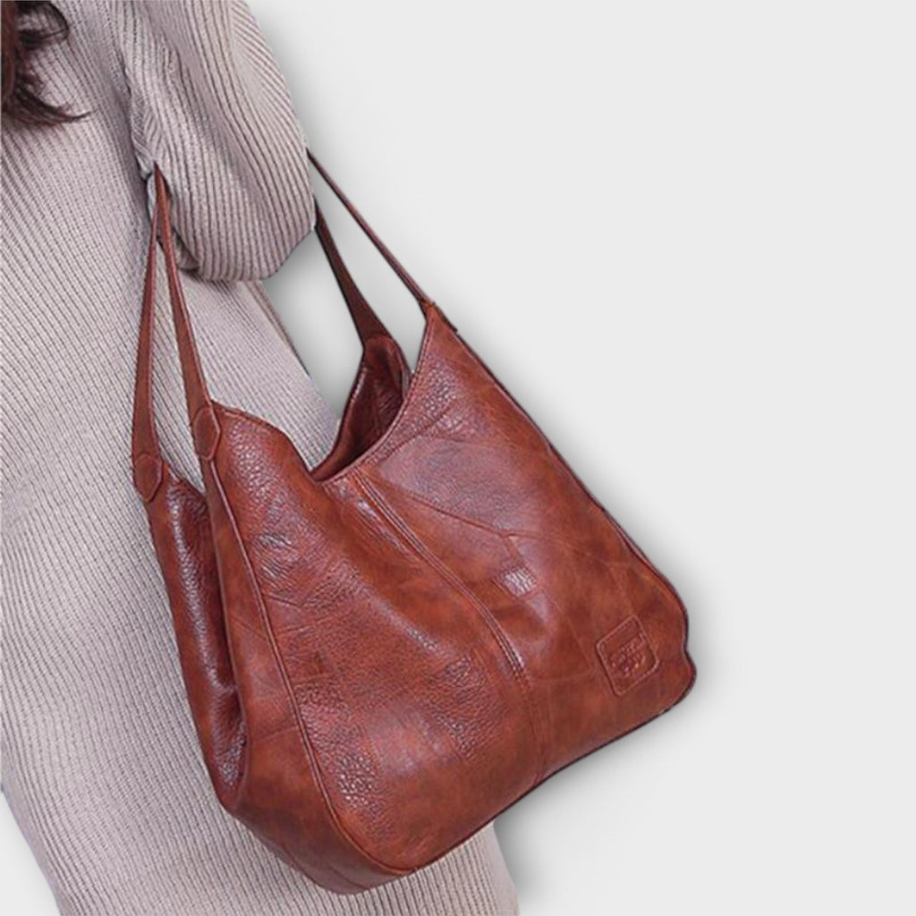 Aagje | Vintage leren tas