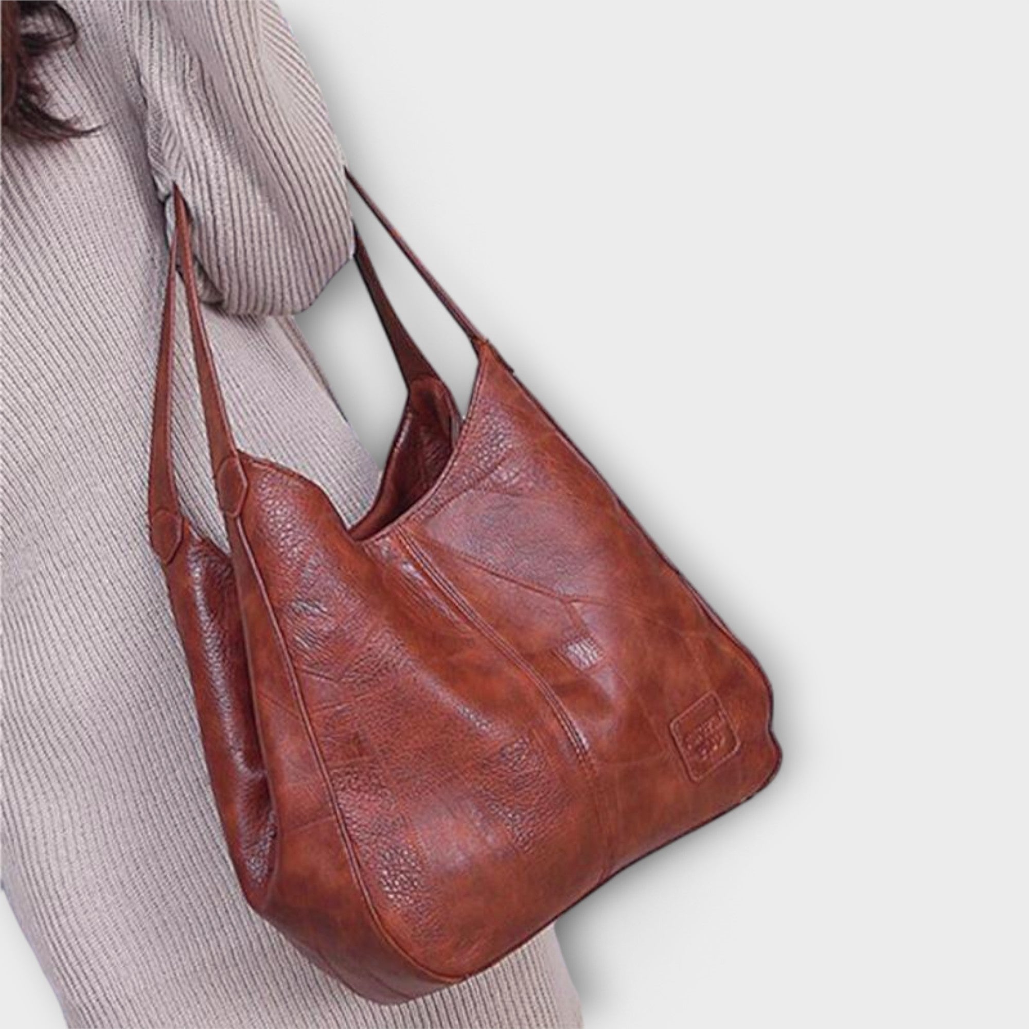 Aagje | Vintage leren tas