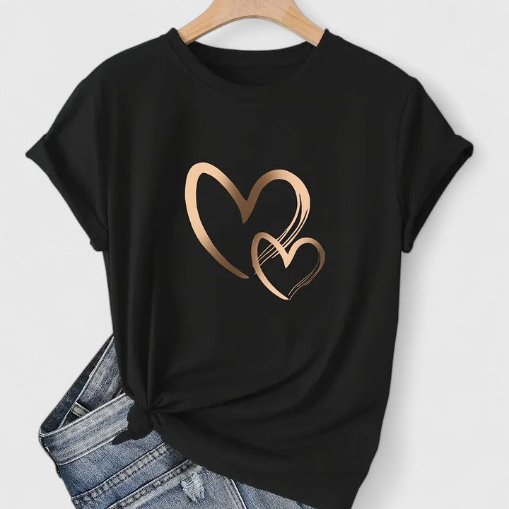 Tineke | Comfortabele Korte Mouwen T-Shirt