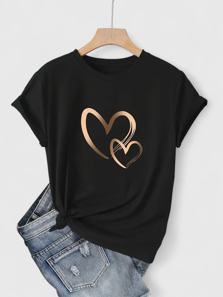 Tineke | Comfortabele Korte Mouwen T-Shirt