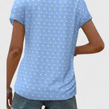 Rebecca | Comfortabele V-Hals Blouse