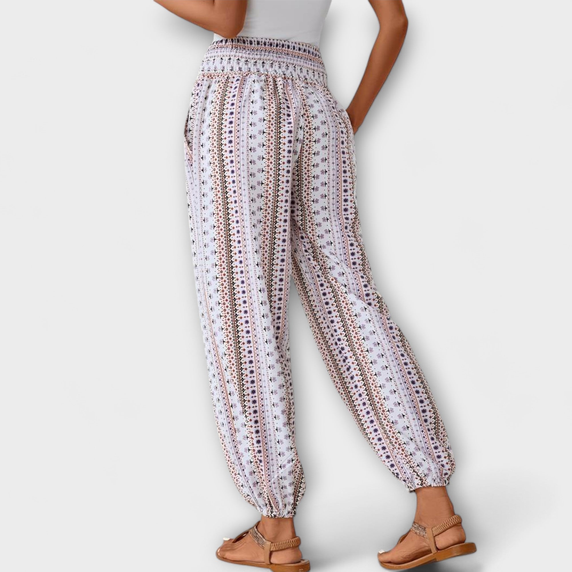 Wanda | Broek met Etnische Grafiek