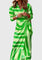 Mijntje | Elegante Wikkeljurk met Print