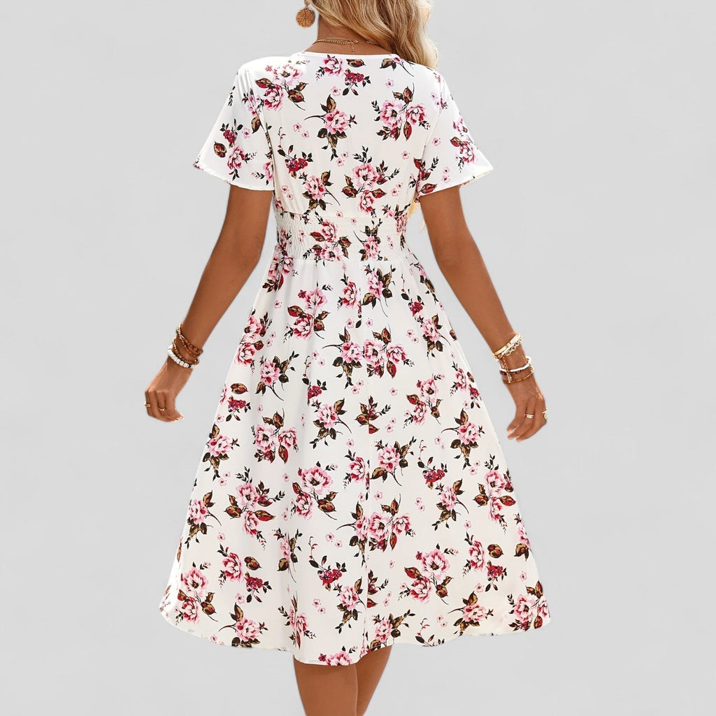 Sif | Comfortabele Midi Zomerjurk
