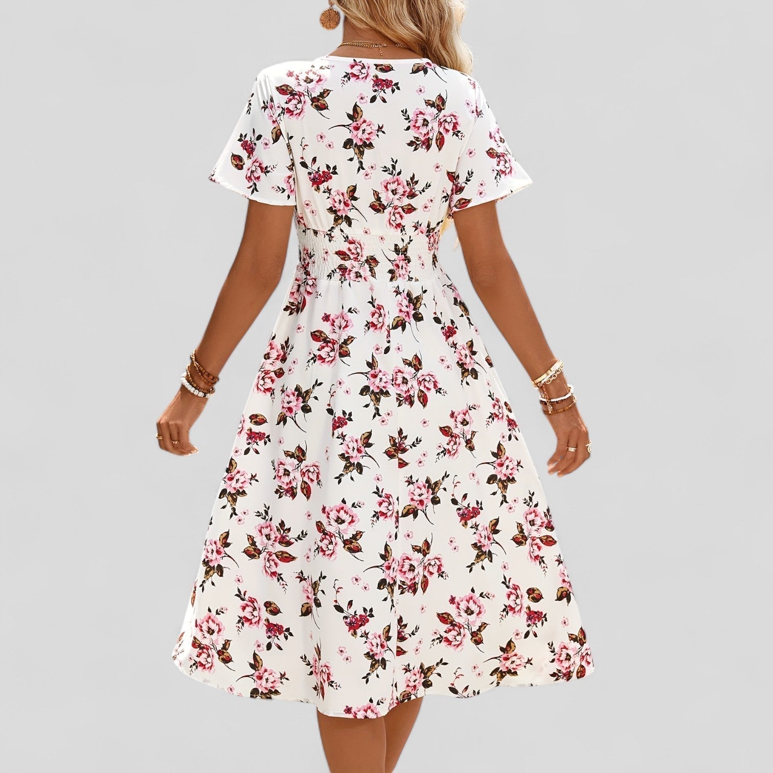 Sif | Comfortabele Midi Zomerjurk