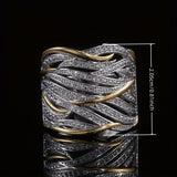 Elegante Vlecht Ring