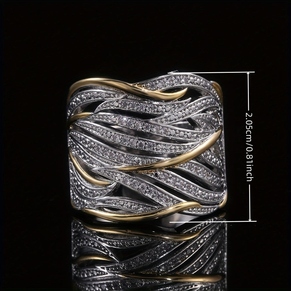 Elegante Vlecht Ring