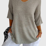 Caroline | Elegante Top met V-Hals