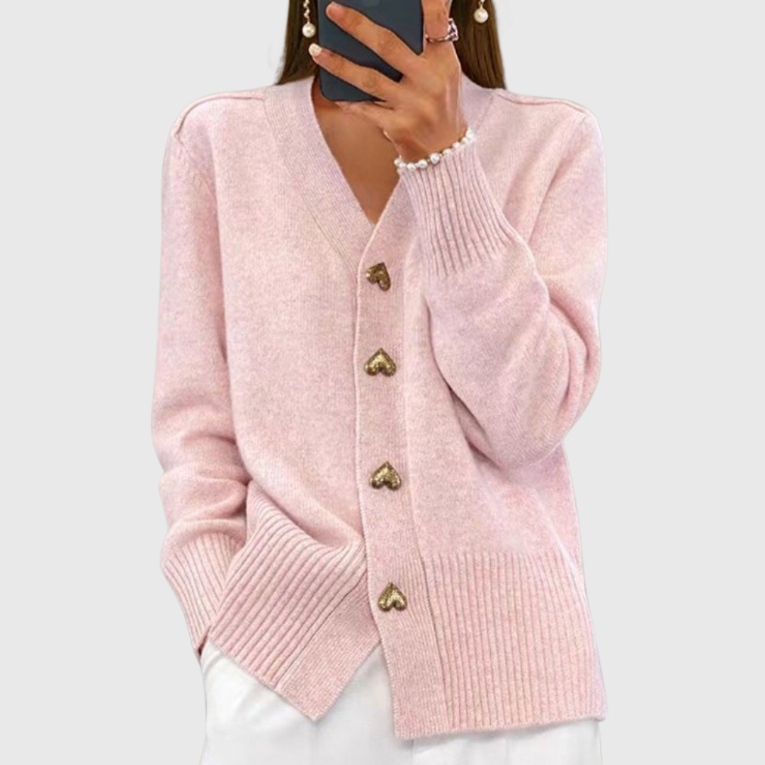 Ineke | Elegante Vest en Gebreid