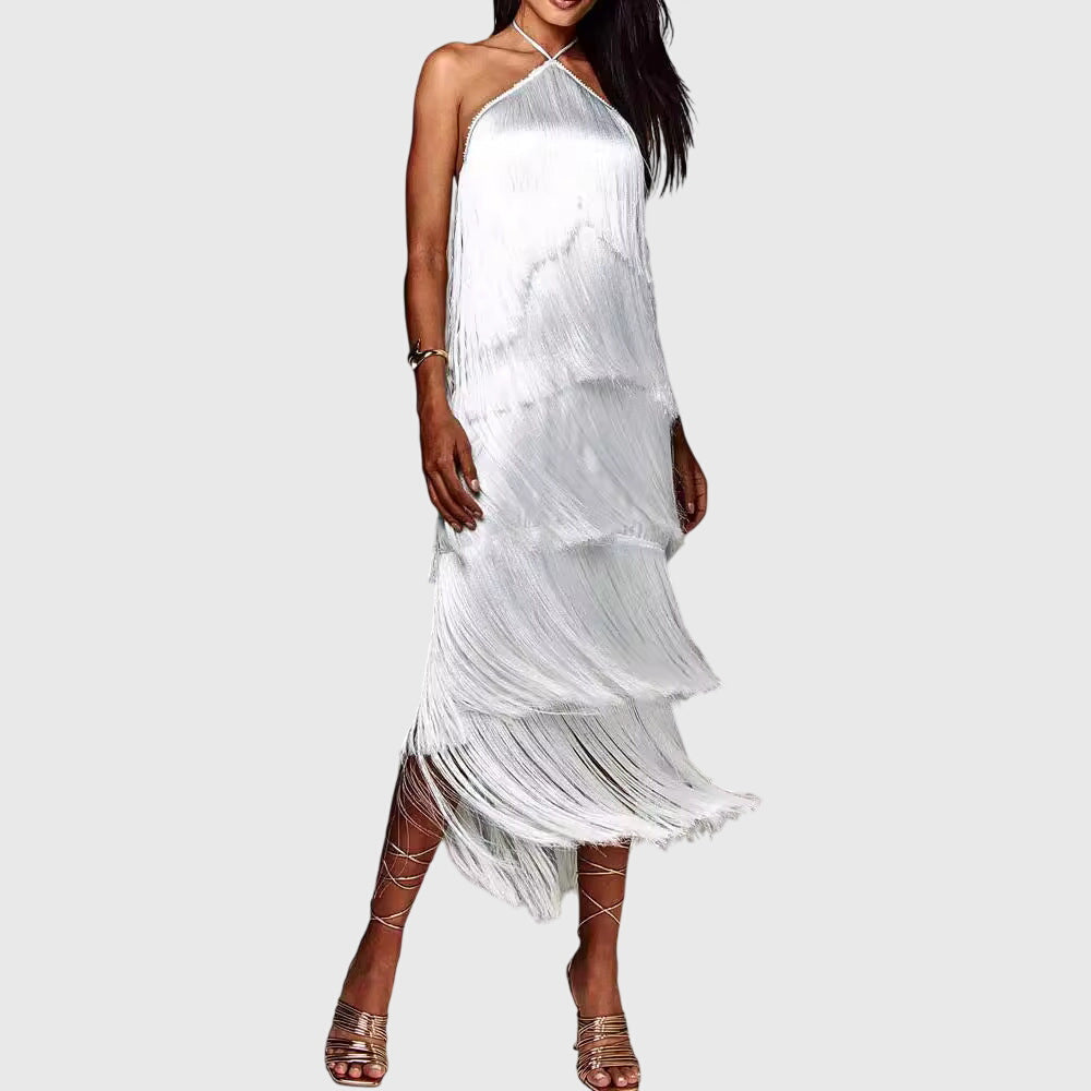 Monique | Fringe Jurk