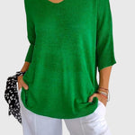Caroline | Elegante Top met V-Hals