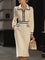 Lotte | Midi-jurk met Knopdetails