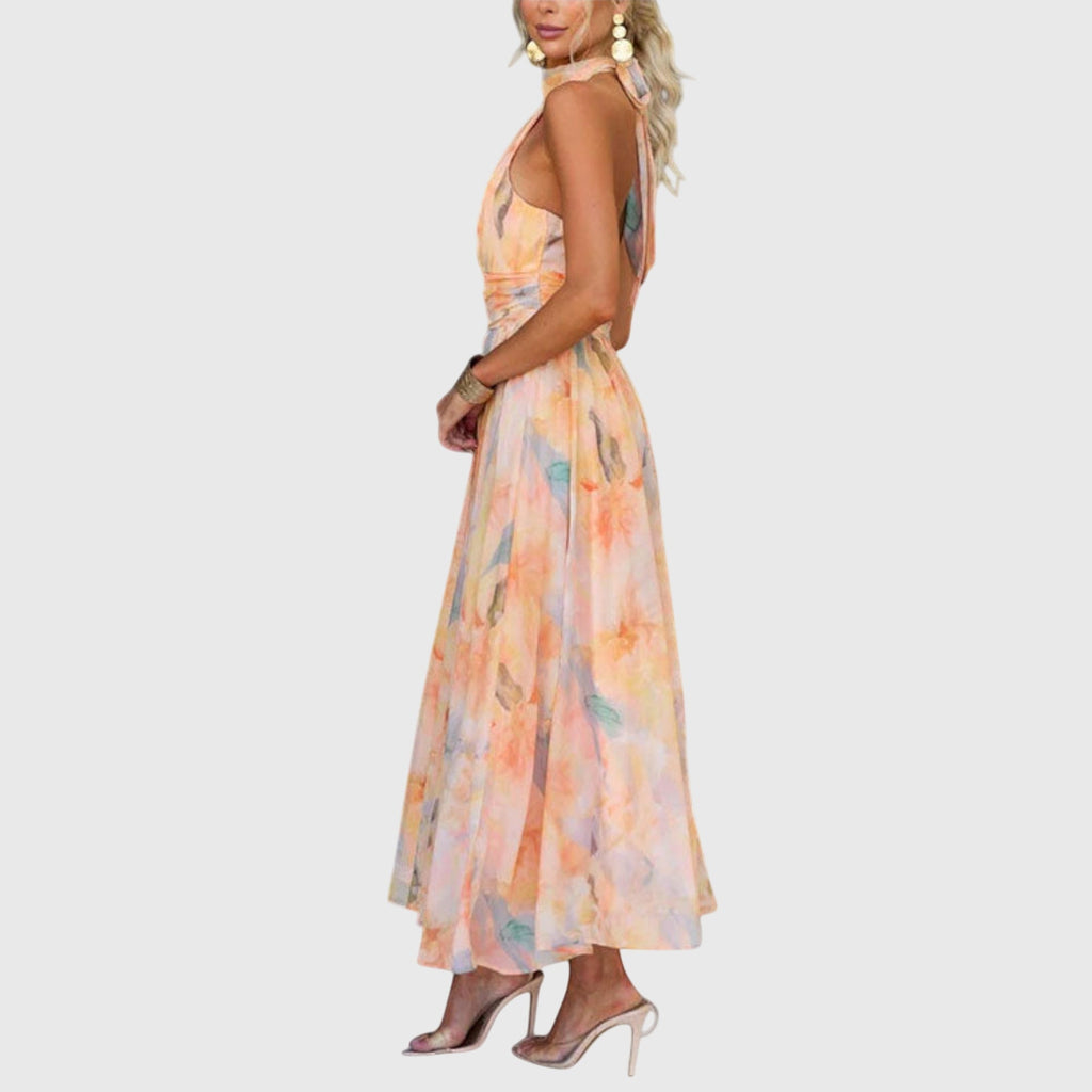 Vera | Maxi Jurk met Open Rug