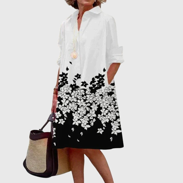 Lieke | Elegante Jurk Met Zakken