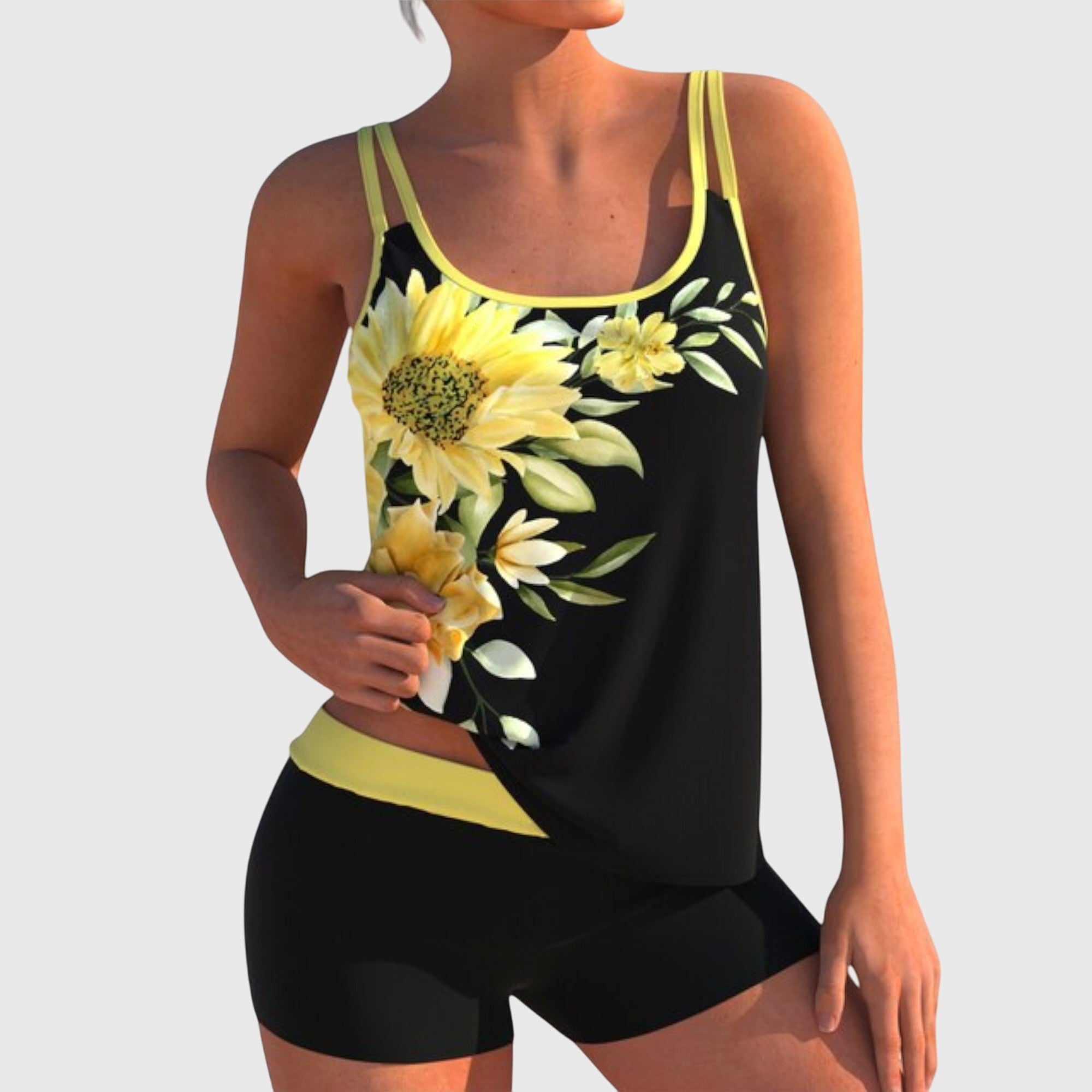 Miranda | Bloemen bikini in twee delen