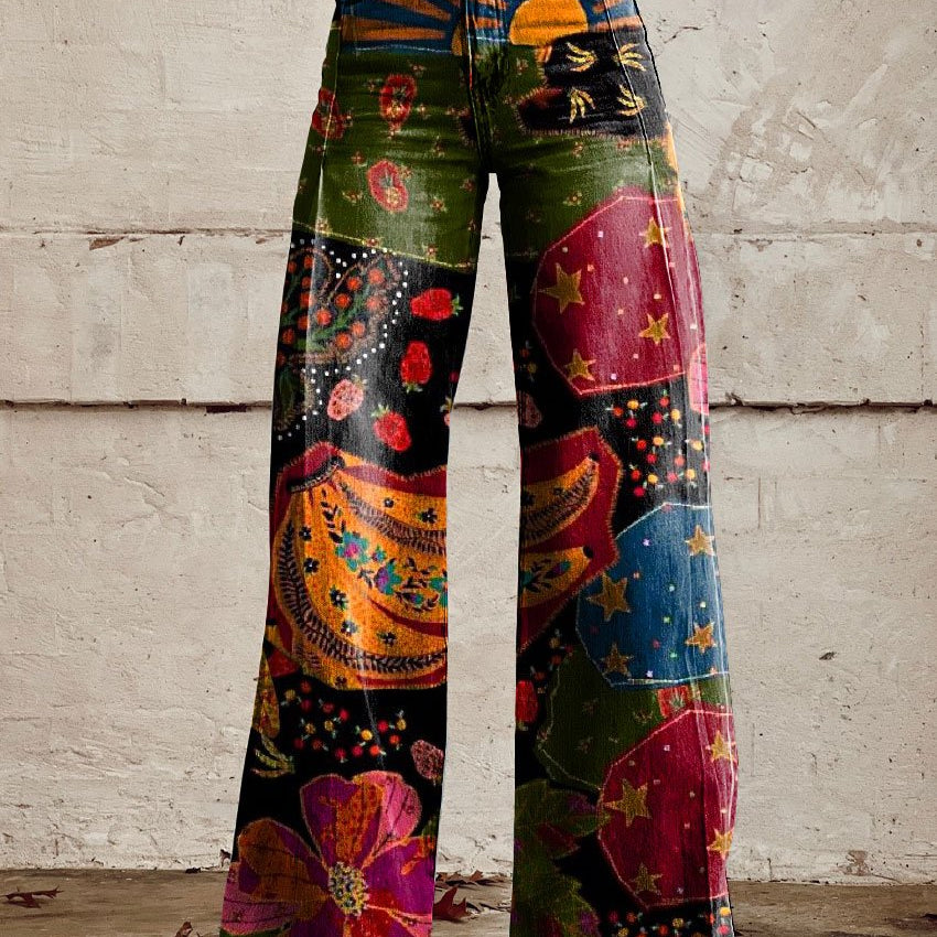 Marit | Authentiek Motief Broek