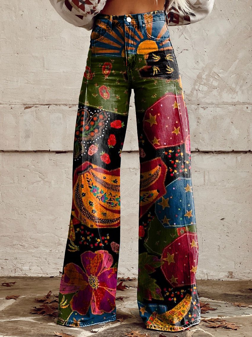 Marit | Authentiek Motief Broek