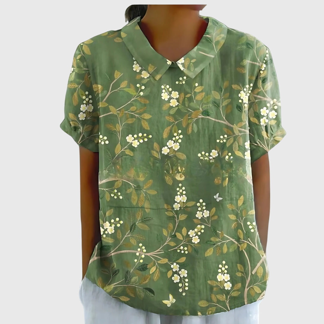 Wanda | Bloemen Blouse