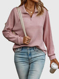 Nora | Elegante Trui met halve rits