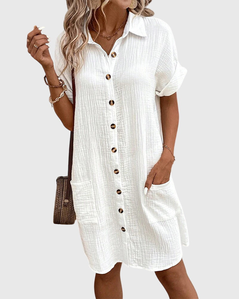 Caroline | Comfortabele Jurk