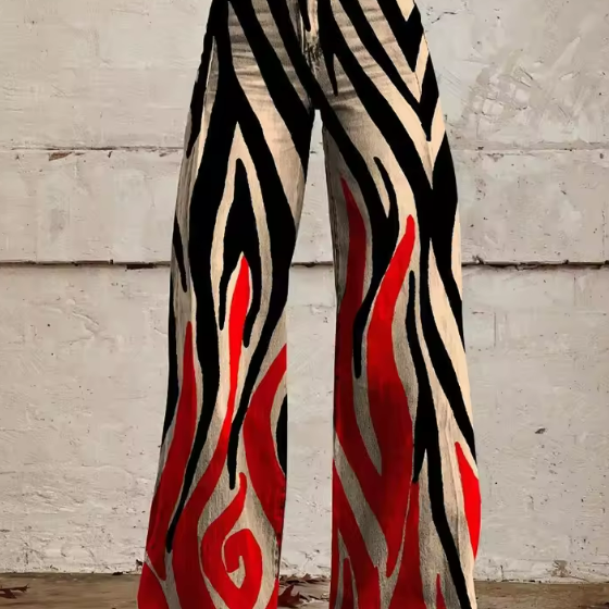 Sigrid | Boheemse Geprinte Broek