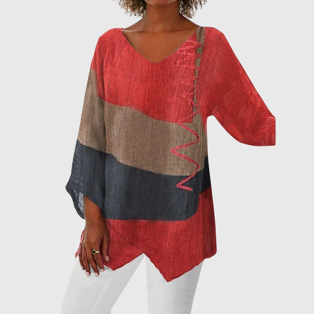 Corinne | Flatterend Top