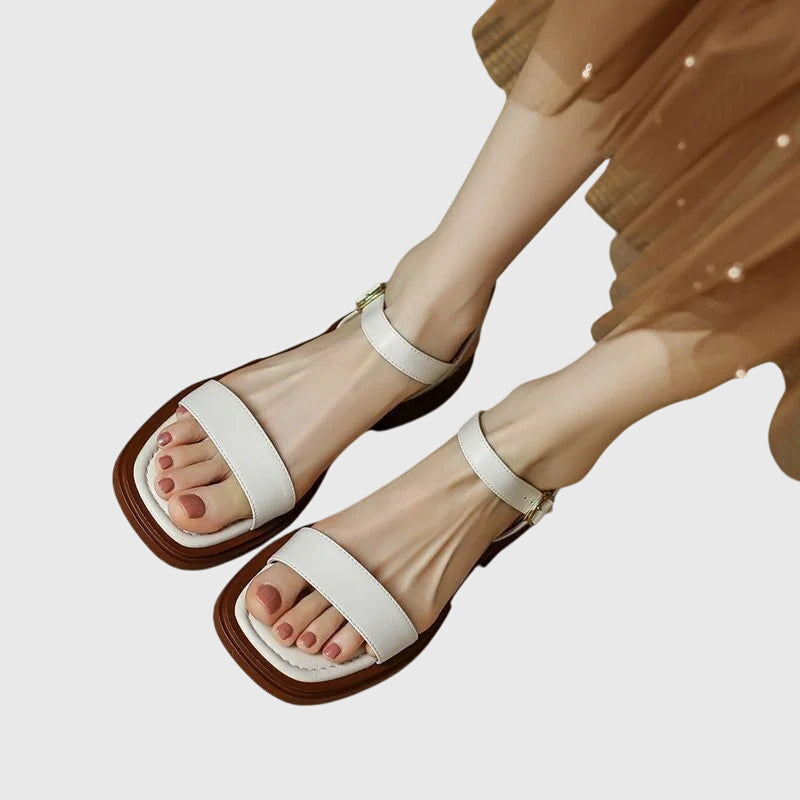 Jessica | Orthopedische Leren Sandalen