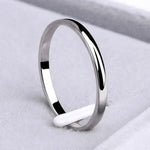 Eenvoudige ring van goud en zilver