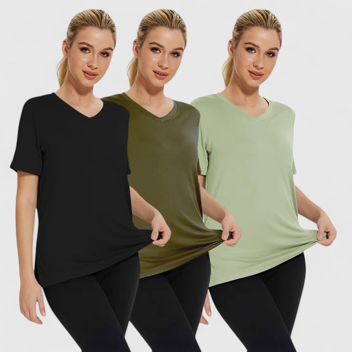 Lydia | Comfortabele T-shirt Pack van 3