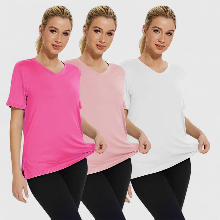 Lydia | Comfortabele T-shirt Pack van 3
