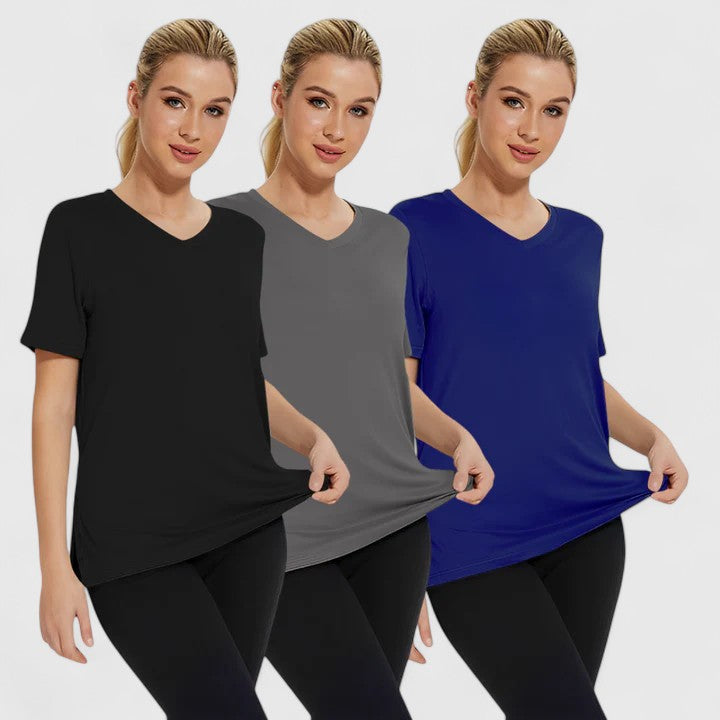 Lydia | Comfortabele T-shirt Pack van 3